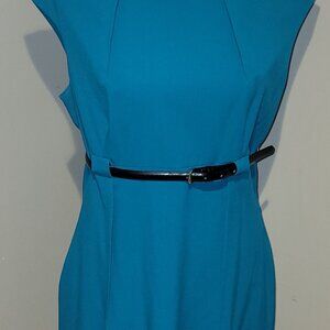 Women's Aqua Calvin Klein Dress Size 10